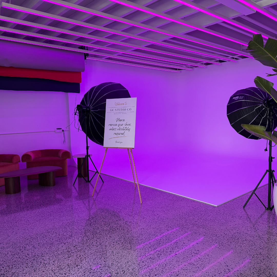 Half-Day Studio Hire at GC Studio Co – Burleigh Heads